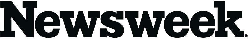 Newsweek logo in bold black text.